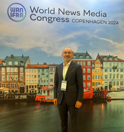 Андрій Вдовиченко виступив на World News Media Congress