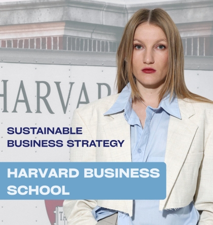 Sustainability-експертиза: Катерина Фастовець завершила програму Harvard Business School