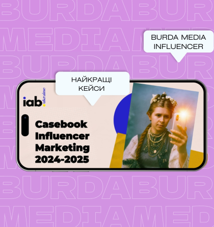 Кейси Burda Media Influencer –  серед найкращих у Casebook Influencer Marketing 2024–2025 